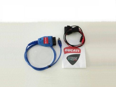 Motor diagnose kabel en software (3 pin) voor Ducati motoren