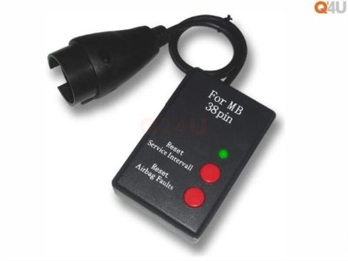 OBD2 Olie Airbag Service reset adapter voor Mercedes 38 Pin