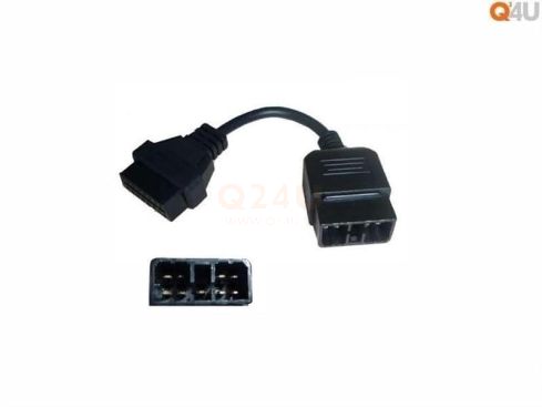 Verloopkabel OBD - OBD2 9 pin naar 16 pin voor Subaru