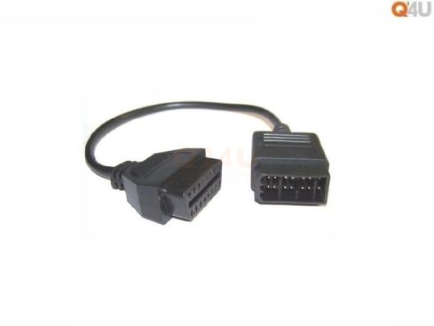 Verloopkabel OBD - OBD2 14 pin naar 16 pin voor Nissan