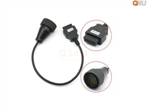 Verloopkabel OBD - OBD2 37 pin naar 16 pin voor MAN