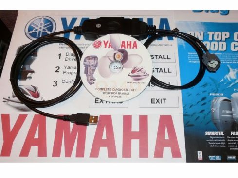 Yamaha en Mercury marine YDS diagnose USB kabel