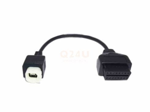 Verloopkabel OBD2 16 pin naar 4 pin voor Honda motoren