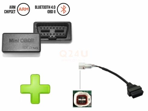 Diagnose scanner voor Yamaha 4 pin motoren, voor Android en IOS