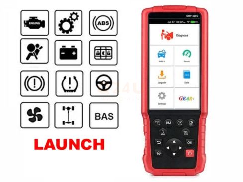 Launch CRP-429C professionele universele OBD2 handscanner