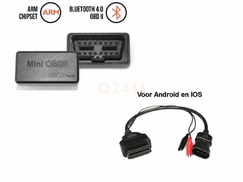 Diagnose set voor Ducati motoren (3 pin), draadloos voor Android en IOS