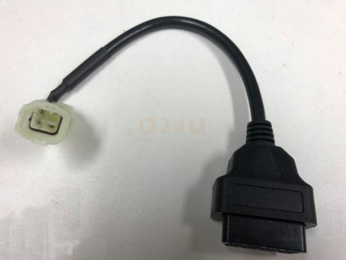Verloopkabel OBD2 16 pin naar 4 pin voor Kawasaki