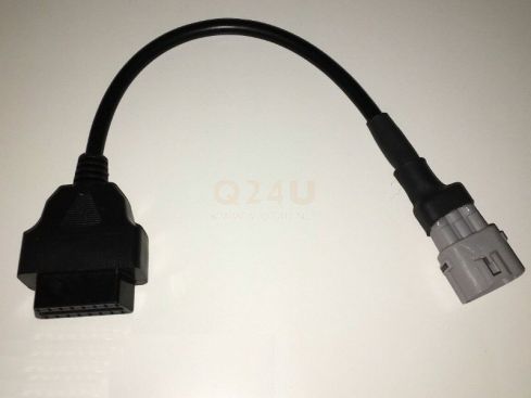 Verloopkabel OBD2 16 pin naar 6 pin voor Suzuki