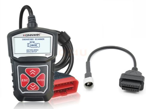 Diagnose handscanner voor Yamaha motoren met 3 pins aansluiting