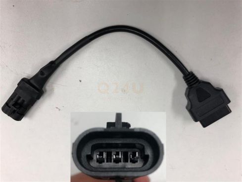 KYMCO scooter - motorbike 3 pin naar 16 pin verloop adapter kabel