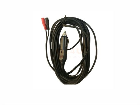 12v sigaretten aansluiting na naar 2x female banana