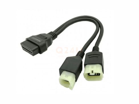 Kawasaki 4+6 Pin naar 16 Pin OBD2 Verloopkabel