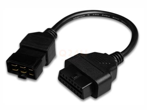 Hitachi 6-Pins naar OBD2 16-Pins Verloopkabel – Diagnose Adapter voor Bouwmachines