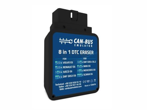 8-in-1 DTC Eraser Euro 6 – Foutcodes Wissen voor Vrachtwagens