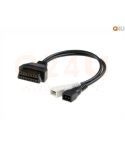 Verloopkabel OBD2 16 pin naar 2x2 geschikt voor Audi, SEAT, Skoda en VW