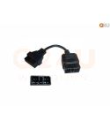 Verloopkabel OBD - OBD2 9 pin naar 16 pin voor Subaru