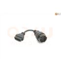 Verloopkabel OBD - OBD2 19 pin naar 16 pin voor Porsche