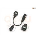 Verloopkabel OBD - OBD2 30 pin naar 16 pin voor Iveco