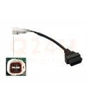 Verloopkabel OBD2 16 pin naar 4 pin voor Yamaha motoren