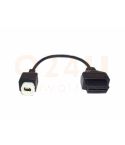 Verloopkabel OBD2 16 pin naar 4 pin voor Honda motoren