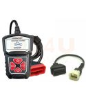 Diagnose handscanner voor Kawasaki motoren met 6 pin aansluiting