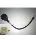 Verloopkabel OBD2 16 pin naar 4 pin (geel) voor Kawasaki