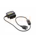 OBD2 16 pin (12v) - USB voeding, DC5V/2A