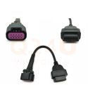 MerCruiser 10-Pins naar OBD2 16-Pins Diagnose Verloopkabel voor Marine Motoren