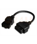 Hitachi 6-Pins naar OBD2 16-Pins Verloopkabel – Diagnose Adapter voor Bouwmachines