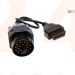 Verloopkabel OBD - OBD2 20 pin naar 16 pin voor BMW