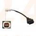 Verloopkabel OBD2 16 pin naar 4 pin voor Yamaha motoren