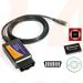 ELM327 OBD2 scanner, USB, met pic18f2480 en FTDI CHIP, zonder switch