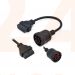 OBD2 kabel van J1939 9 Pin naar 16 pin OBD2