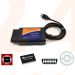 ELM327 OBD2 scanner, USB, met pic18f2480 en FTDI CHIP, met switch