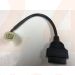 Verloopkabel OBD2 16 pin naar 4 pin voor Kawasaki
