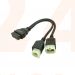 Kawasaki 4+6 Pin naar 16 Pin OBD2 Verloopkabel