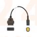 Kubota 4-Pins naar OBD2 16-Pins Verloopkabel – Diagnose Adapter
