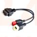 OBD2 16-Pins naar Kawasaki 6-Pins & EURO 5 Verloopkabel - Diagnose Adapter