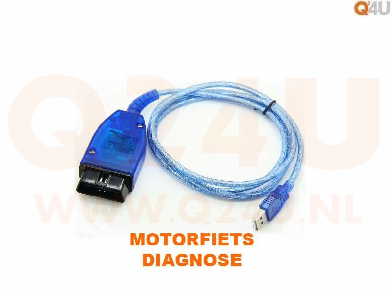 Aprilia Benelli KTM Triumph Motorfiets OBD2 kabel