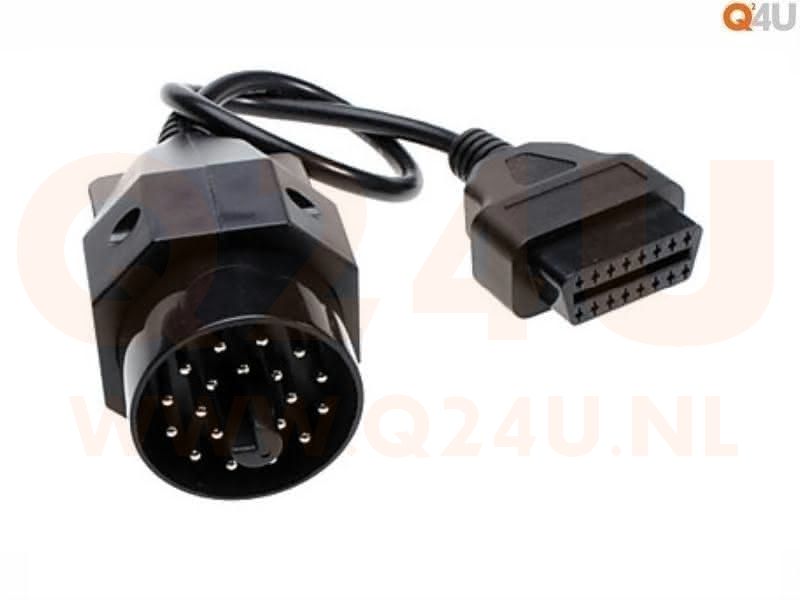 Verloopkabel OBD - OBD2 20 pin naar 16 pin voor BMW