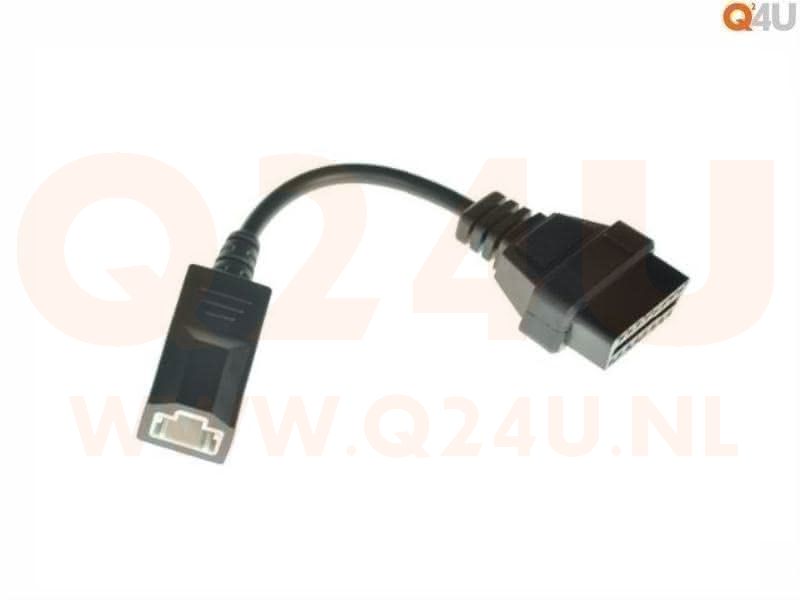 Verloopkabel OBD - OBD2 3 pin naar 16 pin voor Honda