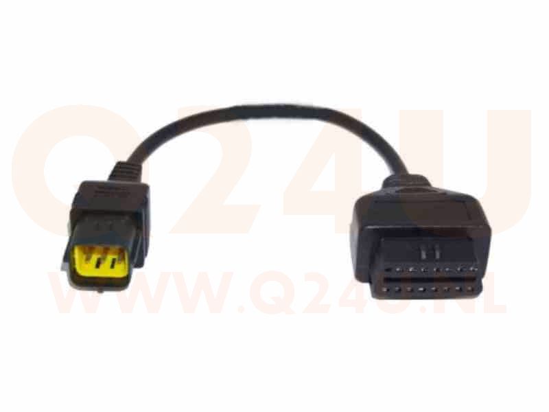 Verloopkabel OBD2 16 pin naar 16 pin voor Husqvarna motoren