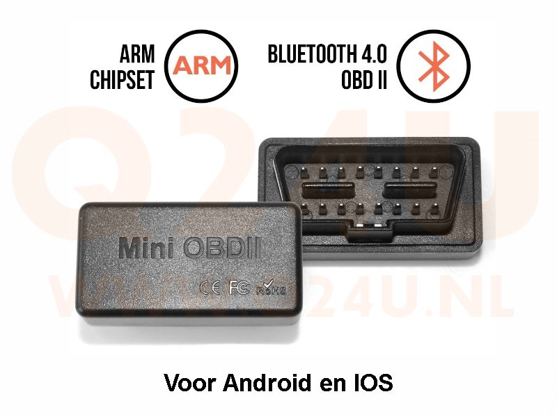 ELM327 Bluetooth 4.0, voor Android en IOS - met 28K80 chip