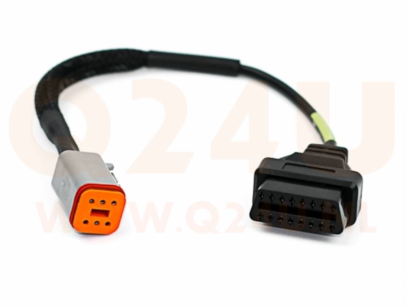 Verloopkabel OBD2 16 pin naar 6 pin voor Harley Davidson - Buell