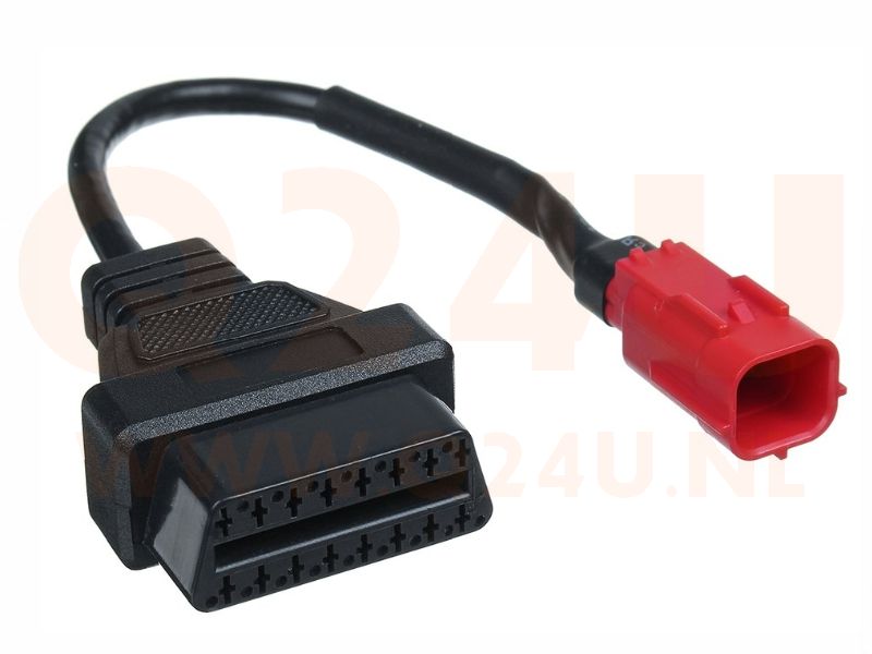 EURO 5 verloopkabel OBD2 16 pin naar 6 pin voor EURO 5 motoren