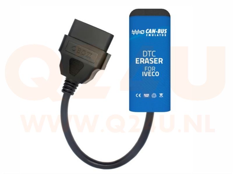 Iveco truck euro 5 DTC eraser (foutcodes verwijderen)