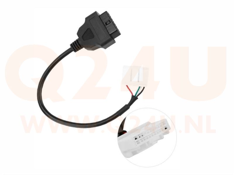 Tesla Model X/S OBD2 verloopkabel 20 pin naar 16 pin