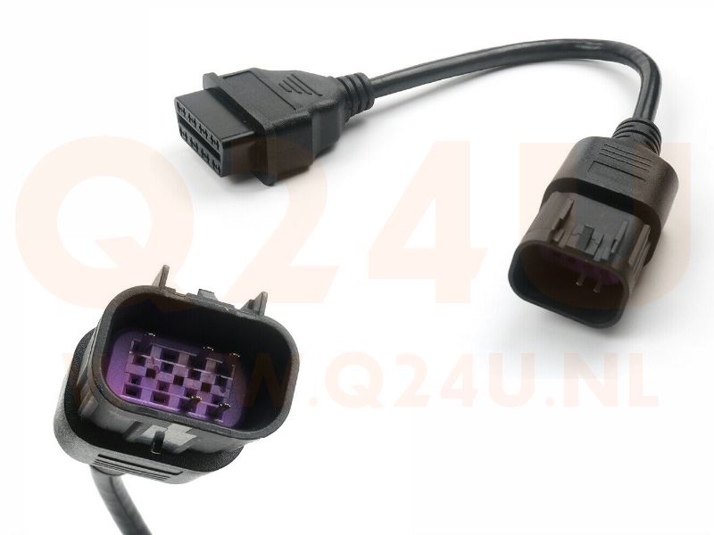 Verloopkabel OBD2 16 pin naar 8 pin voor Polaris ATV Slingshot