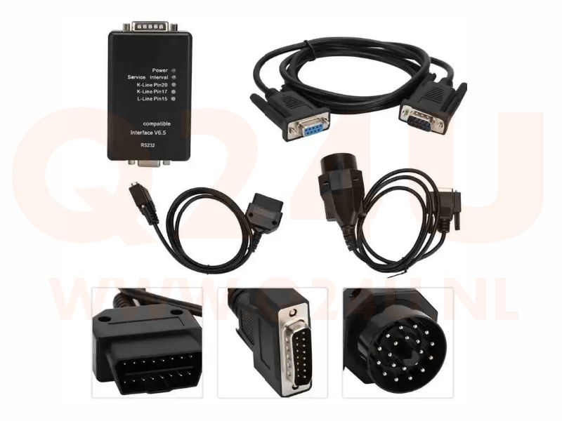 Carsoft diagnose tool voor BMW E30/E31/E32/E34/E36/E38/E39/E46/E52/E53, serial 