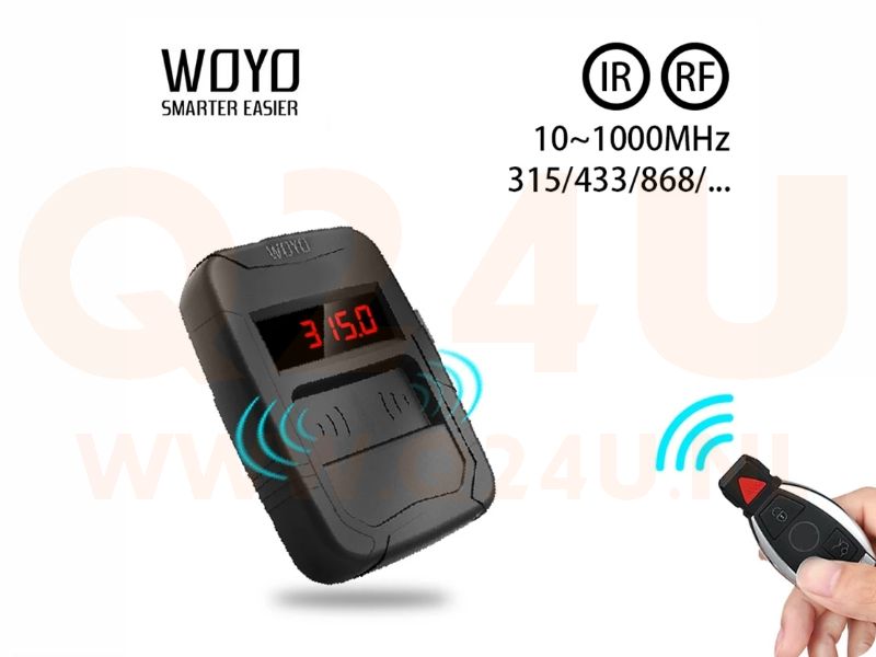 WOYO Frequentie tester voor autosleutels tussen de 10-1000 MHZ